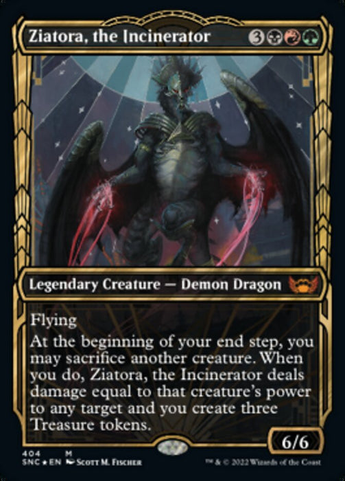 Ziatora, the Incinerator  - Showcase - Legendary (Foil)