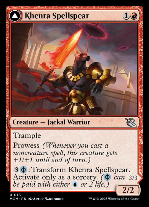 Khenra Spellspear // Gitaxian Spellstalker (Foil)