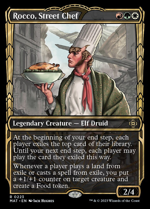 Rocco, Street Chef - Showcase- Legendary- Inverted (Foil)