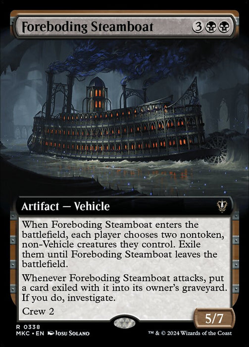 Foreboding Steamboat - Extended Art