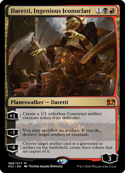 Daretti, Ingenious Iconoclast  (Foil)