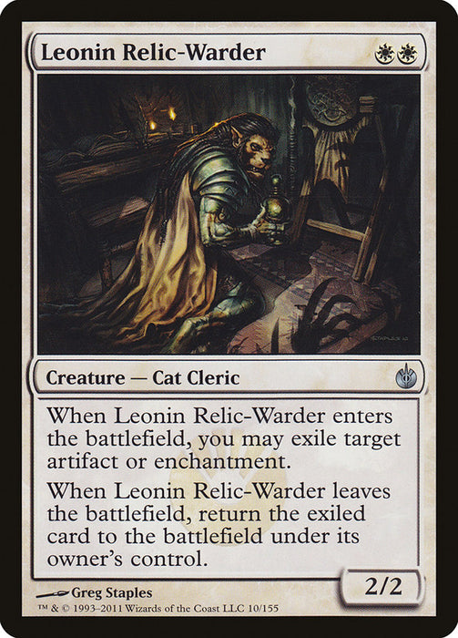 Leonin Relic-Warder  (Foil)