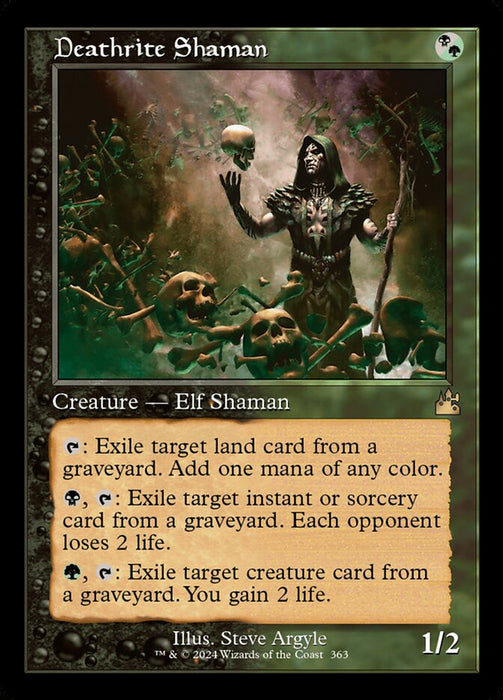 Deathrite Shaman - Retro Frame