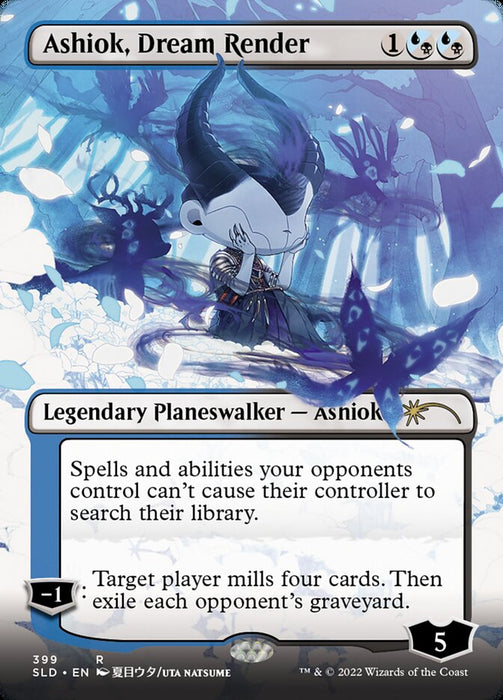 Ashiok, Dream Render - Borderless (Foil)