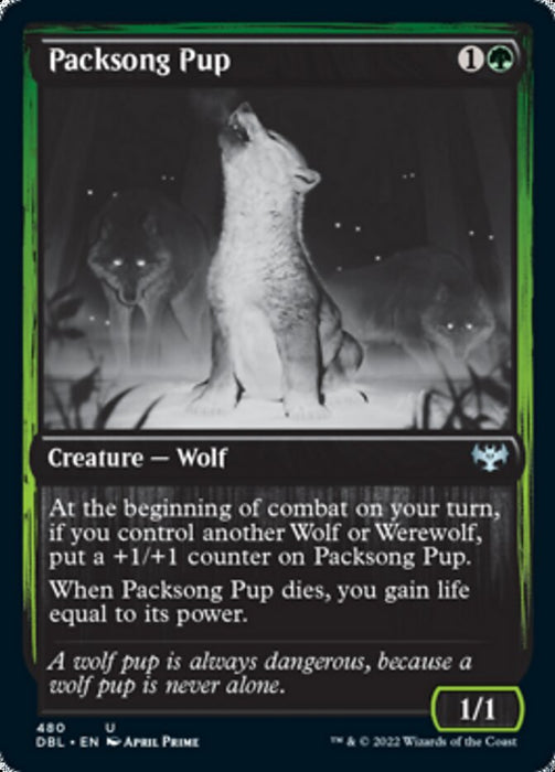 Packsong Pup  - Inverted (Foil)