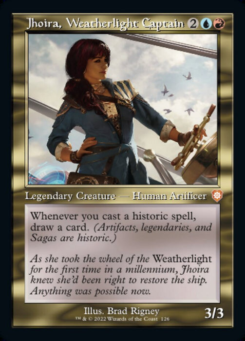 Jhoira, Weatherlight Captain - Retro Frame