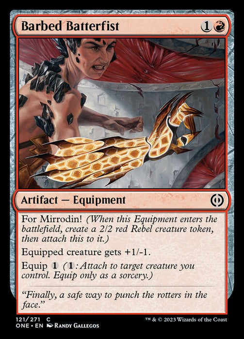 Barbed Batterfist (Foil)