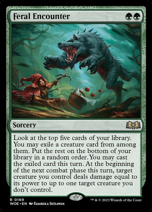 Feral Encounter (Foil)