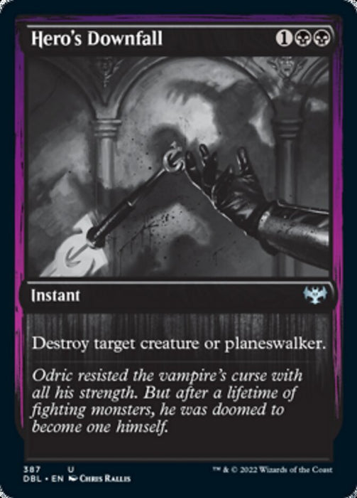 Hero's Downfall  - Inverted (Foil)