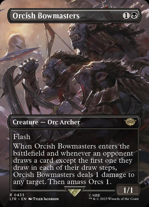 Orcish Bowmasters - Borderless - Inverted