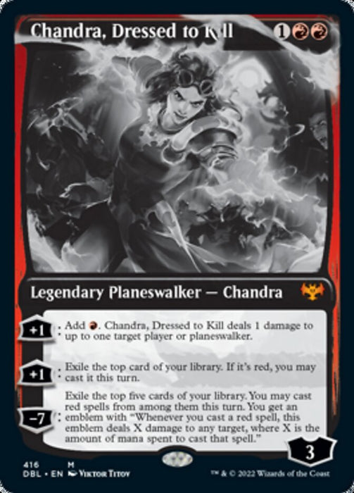 Chandra, Dressed to Kill  - Inverted (Foil)