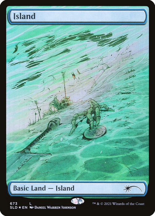 Island - Full Art (Foil)