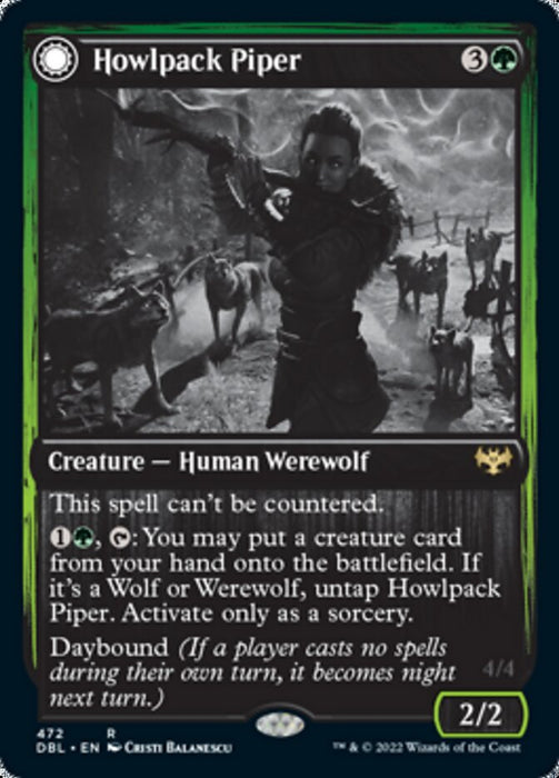 Howlpack Piper // Wildsong Howler  - Inverted (Foil)