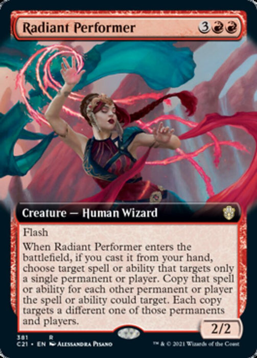 Radiant Performer  - Extended Art