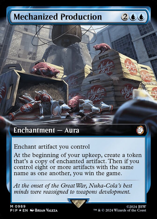 Mechanized Production - Extended Art (Foil)