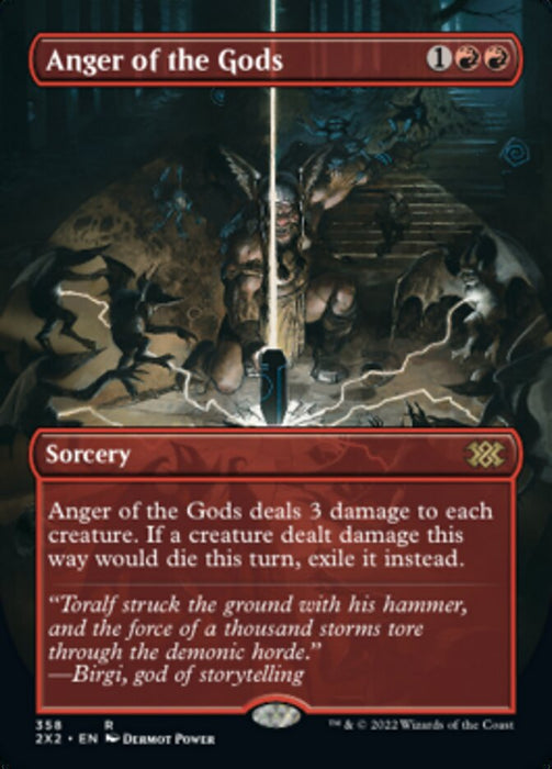 Anger of the Gods - Borderless  - Inverted (Foil)