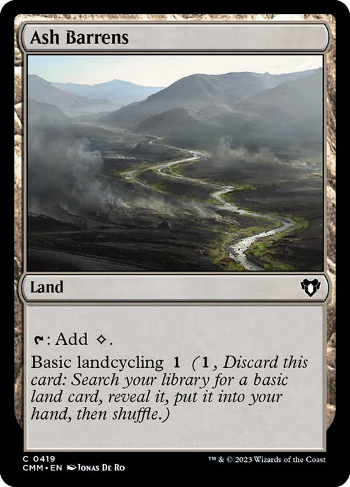 Ash Barrens (Foil)