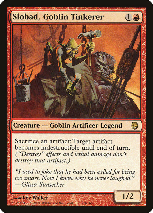 Slobad, Goblin Tinkerer  (Foil)