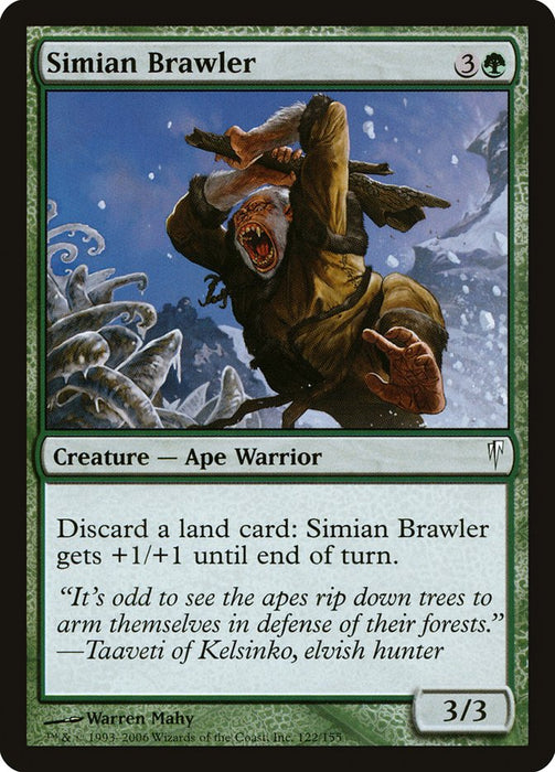 Simian Brawler  (Foil)