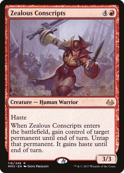 Zealous Conscripts  (Foil)