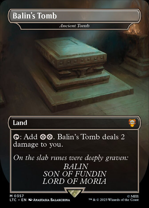 Balin's Tomb - Ancient Tomb - Borderless - Inverted