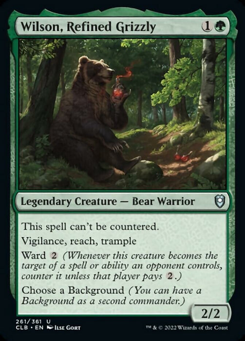 Wilson, Refined Grizzly  - Legendary (Foil)