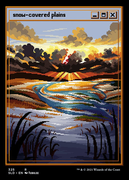 Snow-Covered Plains - Full Art  (Foil)