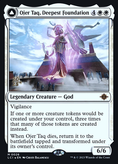 Ojer Taq, Deepest Foundation // Temple of Civilization - Legendary (Foil)