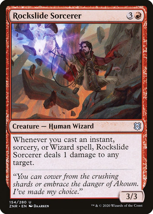 Rockslide Sorcerer  (Foil)