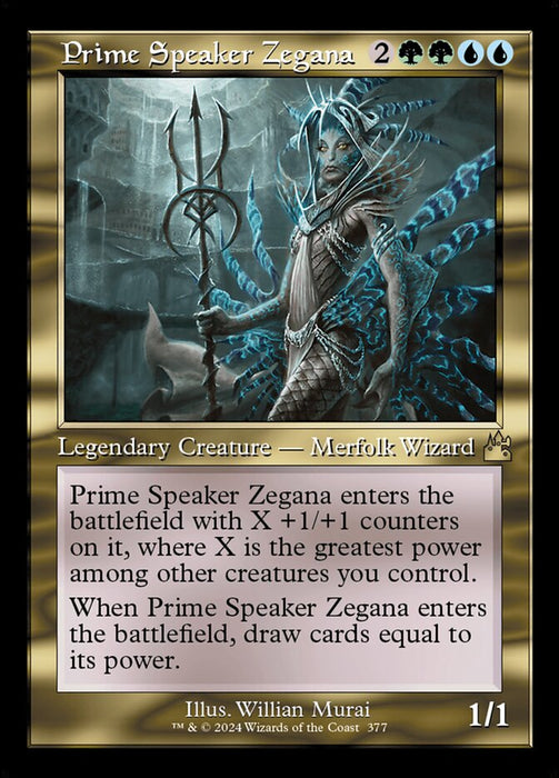 Prime Speaker Zegana - Retro Frame (Foil)