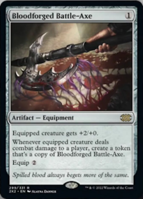 Bloodforged Battle-Axe  (Foil)