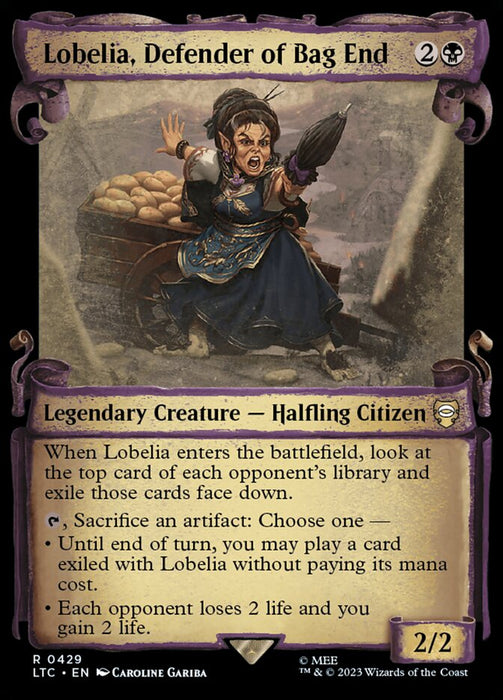 Lobelia, Defender of Bag End - Showcase- Legendary