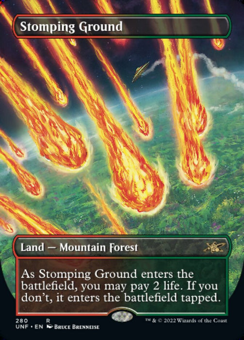 Stomping Ground - Borderless - Full Art - Inverted