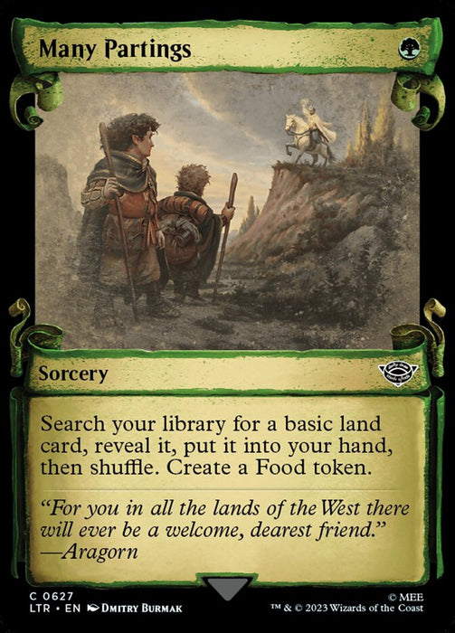 Many Partings - Showcase (Foil)