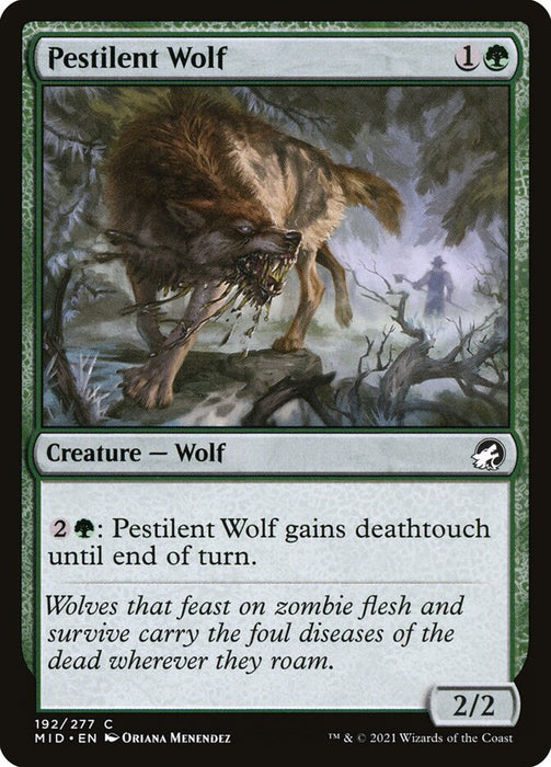 Pestilent Wolf  (Foil)