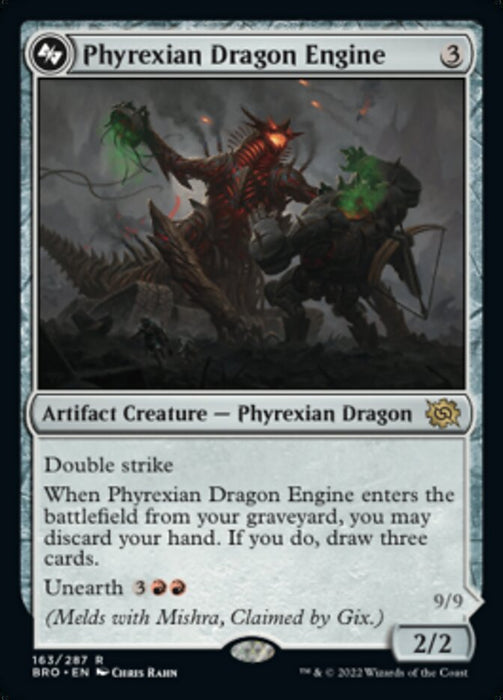 Phyrexian Dragon Engine // Mishra, Lost to Phyrexia (Foil)