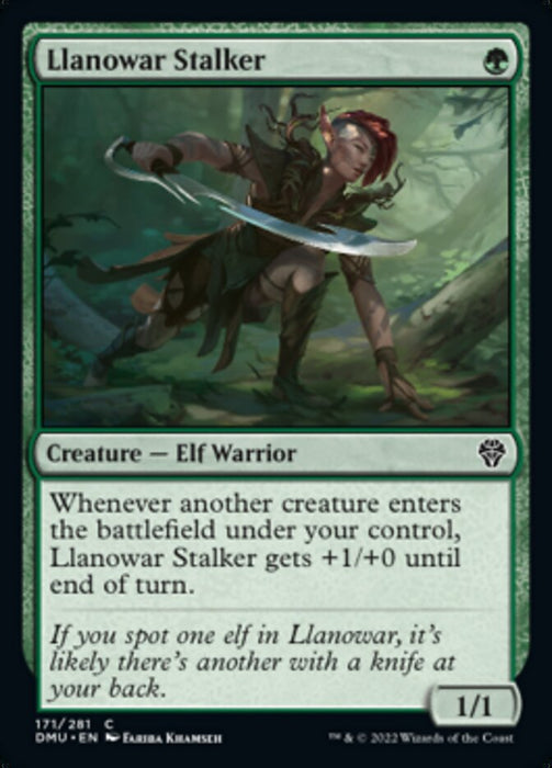 Llanowar Stalker (Foil)