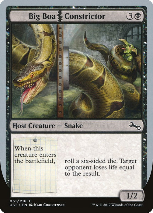 Big Boa Constrictor  (Foil)