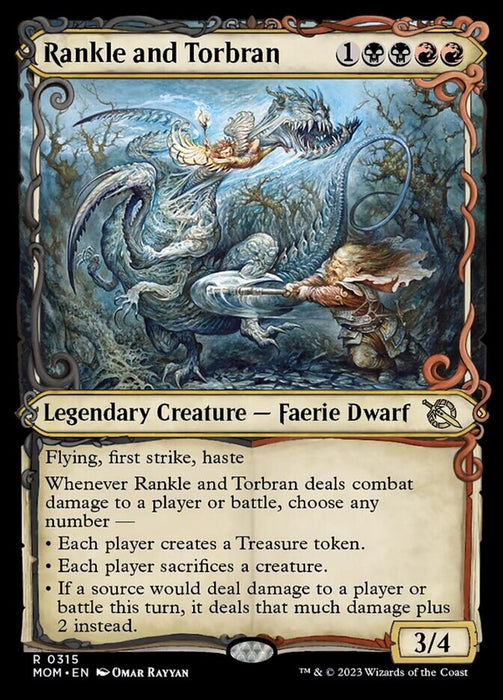 Rankle and Torbran - Showcase- Legendary- Showcase (Foil)