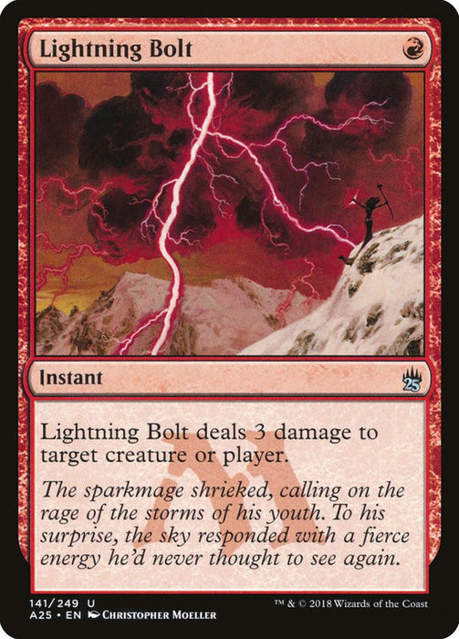 Lightning Bolt  (Foil)