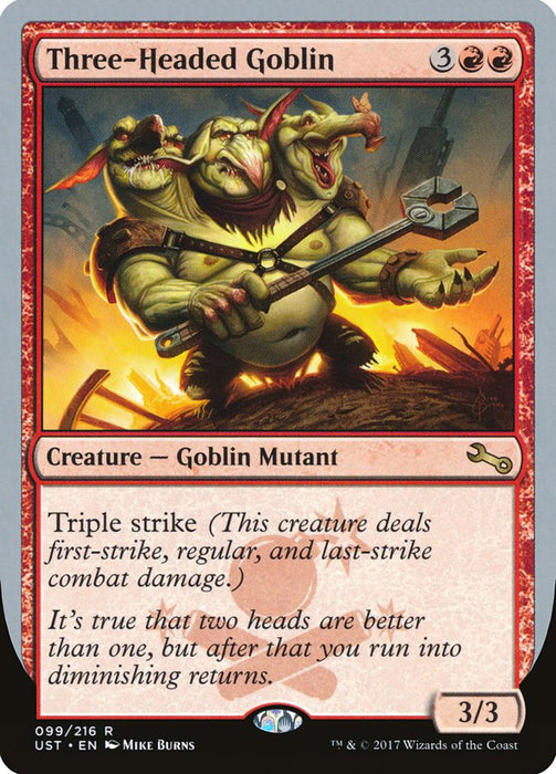 Three-Headed Goblin  (Foil)