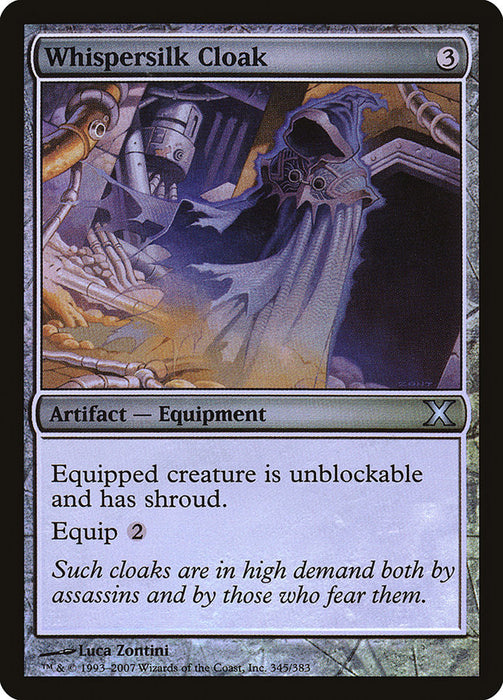 Whispersilk Cloak  (Foil)