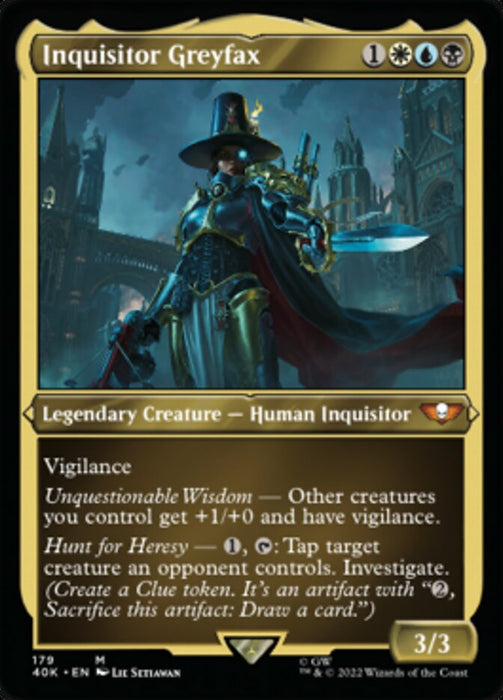 Inquisitor Greyfax - Legendary- Inverted (Foil)