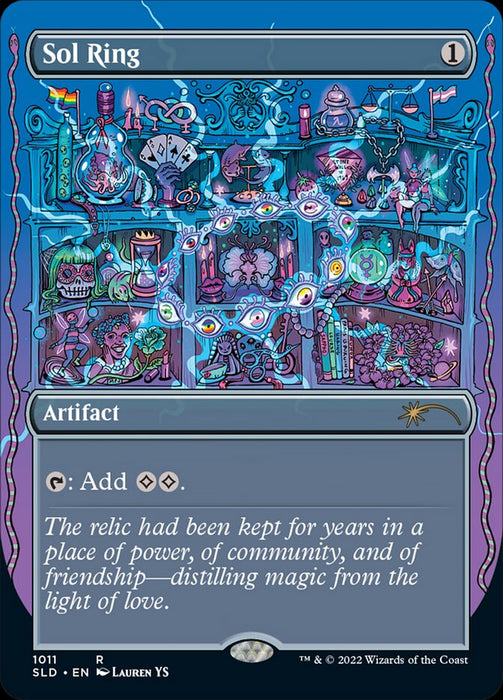 Sol Ring - Borderless - Full Art - Inverted