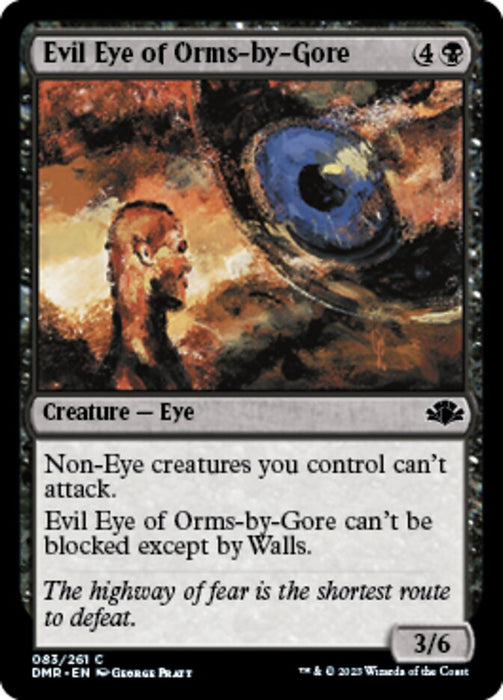 Evil Eye of Orms-by-Gore (Foil)