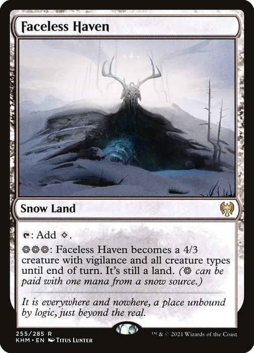 Faceless Haven  - Snow (Foil)