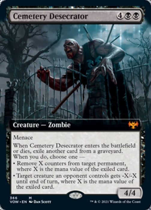 Cemetery Desecrator  - Extended Art