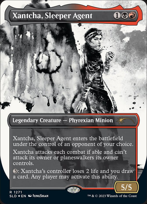 Xantcha, Sleeper Agent - Full Art - Legendary- Showcase- Inverted (Foil)