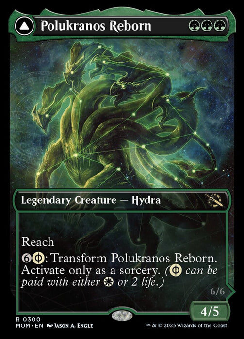 Polukranos Reborn // Polukranos, Engine of Ruin - Showcase- Legendary- Showcase (Foil)