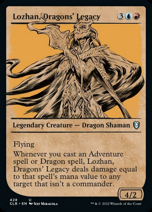 Lozhan, Dragons' Legacy  - Showcase - Legendary (Foil)